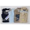 Image 1 : LOT OF 3 DRESS SHIRTS AND 1 SWEATER