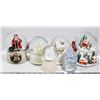 Image 1 : LOT OF 6  SNOW GLOBES