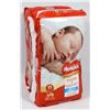 Image 1 : LOT OF 2 NEWBORN HUGGIES CONTAINS 32 PER PACK.