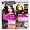 Image 1 : TWO BOXES OF LOREAL PARIS CASTING CREAME  GLOSS