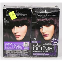 LOT OF TWO SCHWARZKOPF COLOR ULTIME