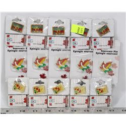LARGE BUNDLE OF SOUVENIR PINS