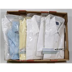 FLAT OF ASSORTED SIZE DRESS SHIRTS