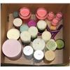 Image 1 : BOX OF ASSORTED CANDLES.