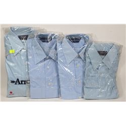 BUNDLE OF 4 DRESS SHIRTS SIZE SMALL