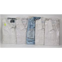 BUNDLE OF 5 DRESS SHIRTS SIZE 15 TO 15.5
