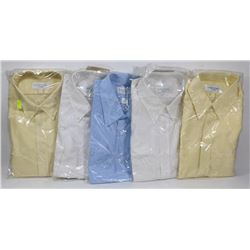 BUNDLE OF 5 DRESS SHIRTS SIZE 16 TO 16.5
