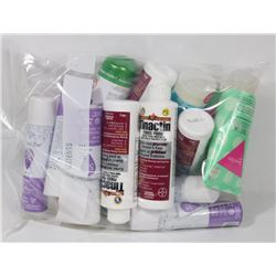 BAG OF MISC INCLUDING ODOR EATERS, SUMMERS EVE AND