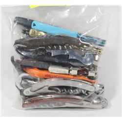 SMALL BAG OF CORK SCREWS