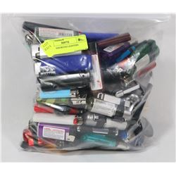 BAG OF ASSORTED LIGHTERS