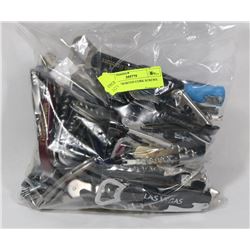 BAG OF ASSORTED CORK SCREWS
