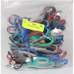 BAG OF ASSORTED SCISSORS