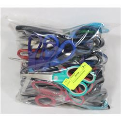 BAG OF ASSORTED SCISSORS