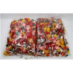 TWO 5LB BAGS OF ASSORTED SUGAR FREE CANDY