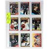 Image 1 : SHEET OF 9 WAYNE GRETZKY HOCKEY CARDS