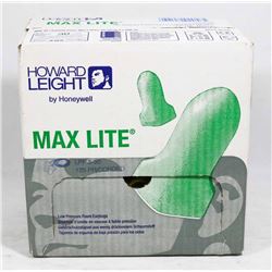 CASE OF HOWARD LEIGHT MAX LITE EARPLUGS
