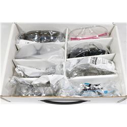 CASE OF ASSORTED PYRAMEX DESIGNER SAFETY GLASSES