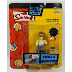 THE SIMPSONS DATABASE INTELLI-TRONIC FIGURE BY