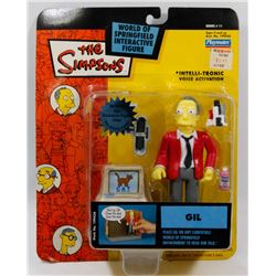 THE SIMPSONS GIL INTELLI-TRONIC FIGURE BY PLAYMATE
