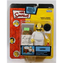 THE SIMPSONS LUIGI INTELLI-TRONIC FIGURE BY