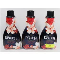 LOT OF 3 ULTRA DOWNY INFUSIONS AMBER BLOSSOM