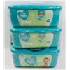 Image 1 : LOT OF 3 PAMPERS BABY WIPES
