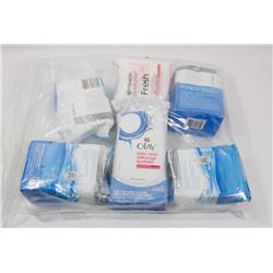 BAG OF ASSORTED MAKE-UP WIPES.
