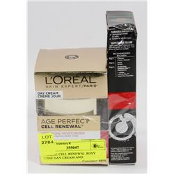 L'OREAL CELL RENEWAL ROSY TONE DAY CREAM AND