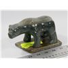 Image 1 : SOAP STONE BEAR CARVING 2001 N.W.T.
