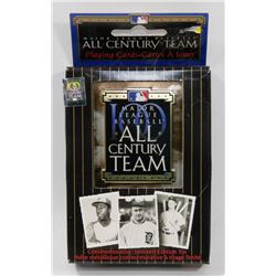 HISTORY OF BASEBALL PLAYING CARDS LIMITED EDITION.