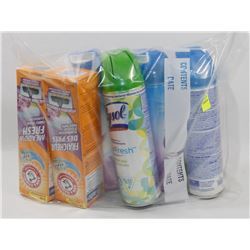 BAG OF ASSORTED AIR FRESHENERS AND MORE