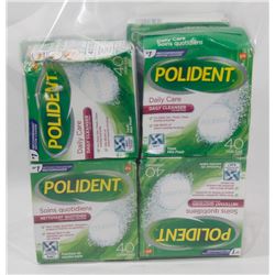 BAG OF POLIDENT DENTURE CLEANER