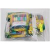 Image 1 : BAG OF ASSORTED CRAYOLA PRODUCTS.