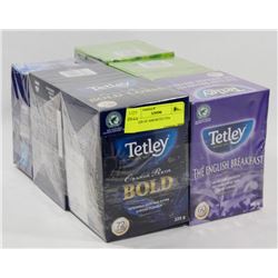 6 BOXES OF ASSORTED TEA.