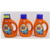 Image 1 : 3 BOTTLES OF TIDE COLD WATER DETERGENT