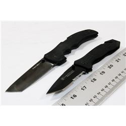 LOT OF 2 FOLDING KNIVES.