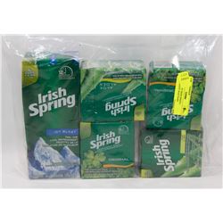 BAG OF ASST IRISH SPRING DEODORANT SOAP BARS