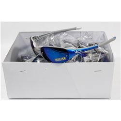 CASE OF OAKLEY STYLE SUNGLASSES