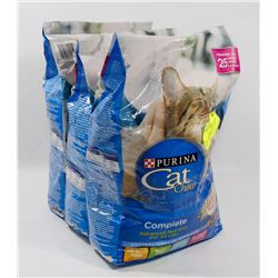 LOT OF 3 PURINA CAT CHOW 2KG BAGS EACH.