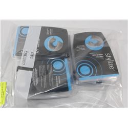 LOT OF 5 STYLIZE TRAVEL PILLOWS AND ONE EYE SHADE