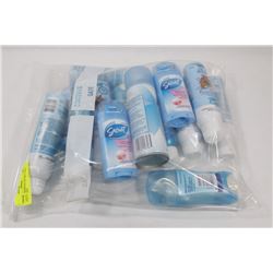 BAG OF ASSORTED SECRET ANTI PERSPERANT.