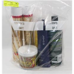 BAG OF HAIR CARE INCL TRESEMME SHAMPOO, LOREAL