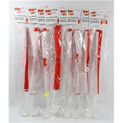 BUNDLE OF CANADIAN FLAGS FOR CARS