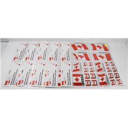 BUNDLE OF CANADIAN STICKERS