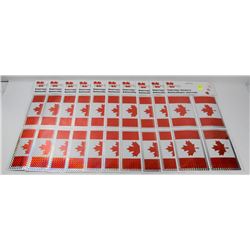 BUNDLE OF CANADIAN STICKERS