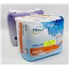 Image 1 : 2 PACK OF TENA SIZE MEDIUM UNDERWEAR 26 TOTAL