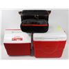Image 1 : LOT OF 3 COOLERS.