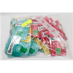 BAG OF ASSORTED BENTASIL LOZENGES.