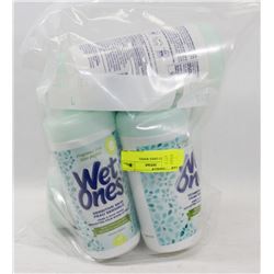BAG OF WET ONES WIPES.