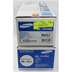 LOT OF 2 SAMSUNG TONER CARTRIDGES ML-1610D2.
